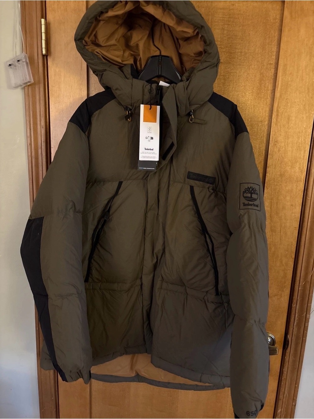 Timberland Down Jacket Parka TB0A6KMD men’s size XLarge - Green